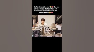 Cutest Handshake Comeback Ever 🥺✨ #hanbin #bi #id #kimhanbin #kpop #shortvideos #shorts