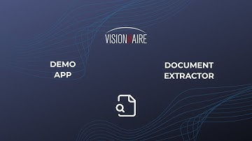 Visionnaire Document Extractor: AI-Powered Data Extraction from PDF Files (Demo)