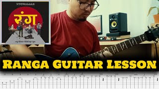 Miniatura del video "Rockheads | Ranga Guitar Lesson | The Artist Himself | Arun Tandukar |  Playthrough with Tabs"