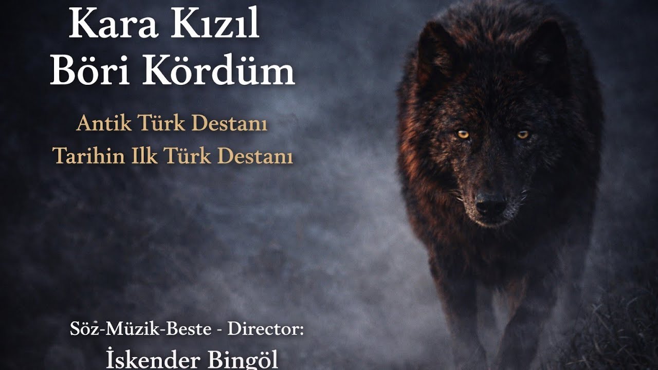 Kara Kızıl Böri Kördüm | Türk’ün İlk Destanı Yeniden Doğuyor #türkü #turan #tengri #hunlar #müzik