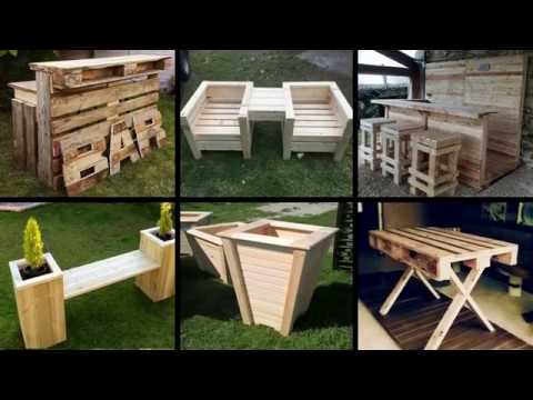 45 projetos e idéias de paletes de madeira - 45 DIY Wood Pallet Projects and Ideas