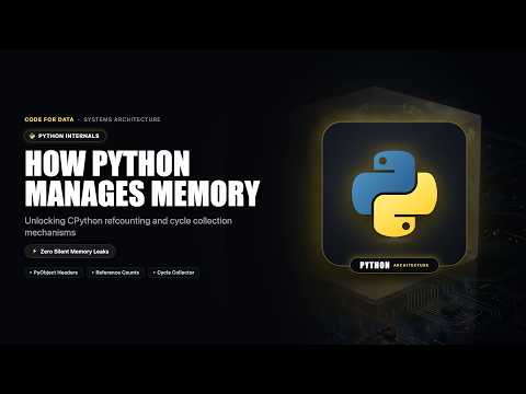 How Python Manages Memory | Code For Data