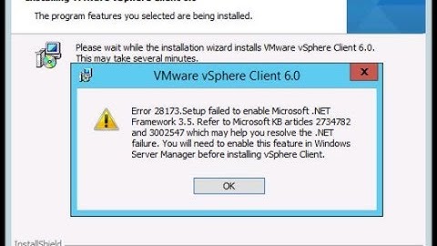 VCenter 5.5 Failing to Install on Windows Server 2012 with Error 28173