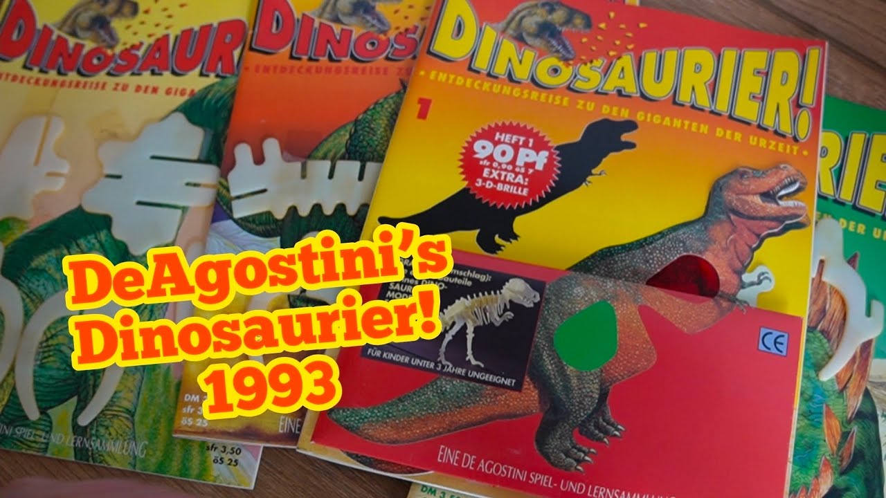 DeAgostini’s Dinosaurier Magazin von 1993 