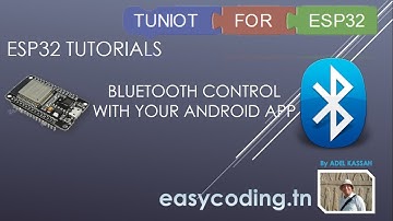 ESP32 tutorial B-11: Bluetooth control with your Android app