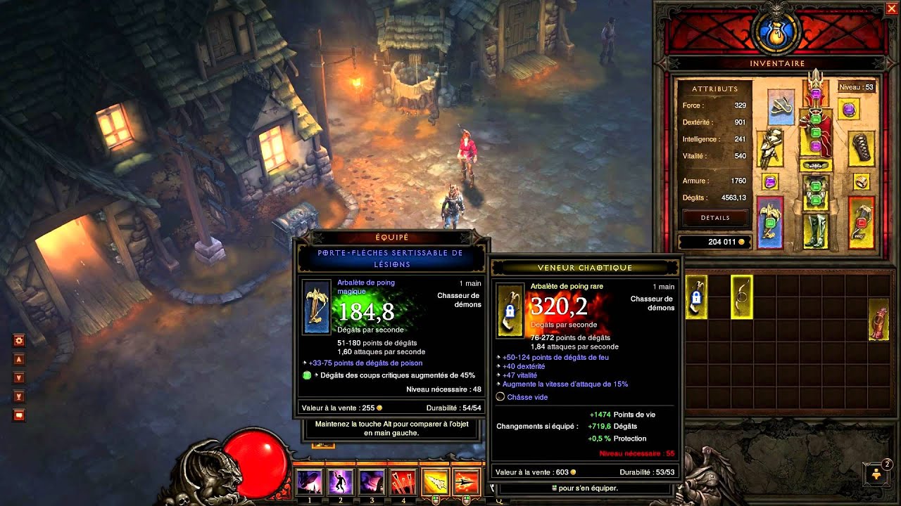 [Diablo3] Trucs et astuces Diablo 3 #05 - Les objets - YouTube