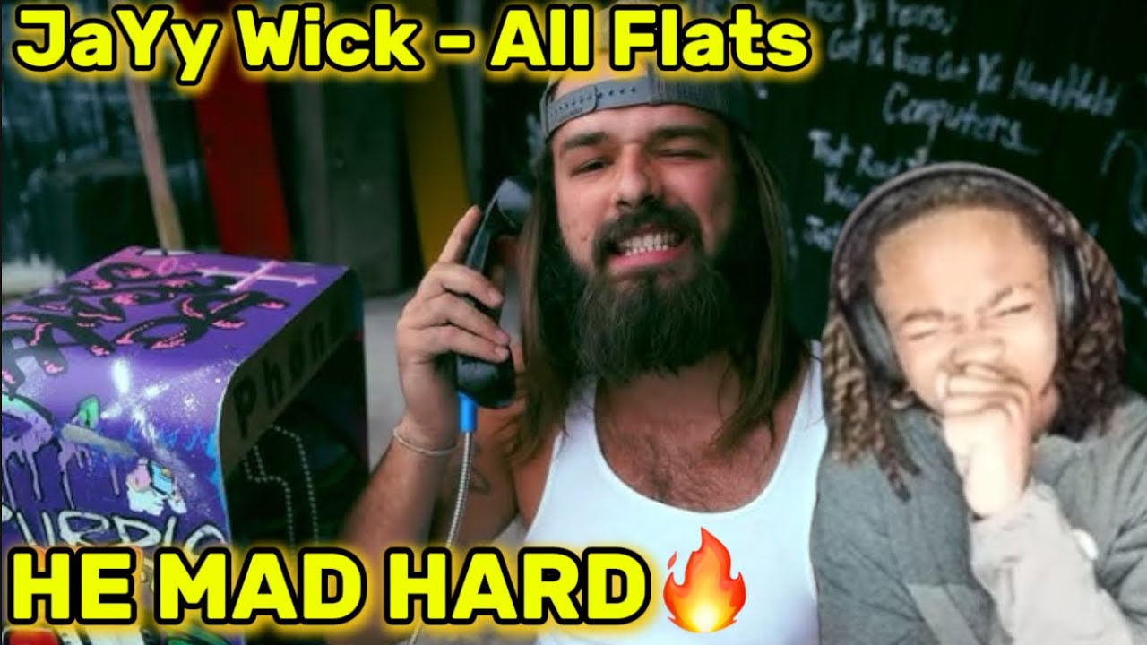HE MAD HARD! Jayy Wick - All Flats(Official Video) Reaction!