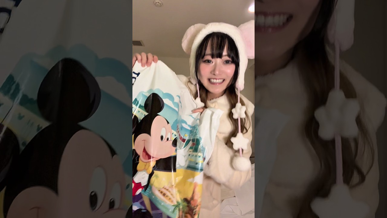 脱稿したのでクリスマスディズニー行ってきたよGRWM🎄【ワンホン風メイク】#pr