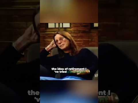 Ozzy Osbourne talking about retirement and his Black Sabbath years with Henry Rollins