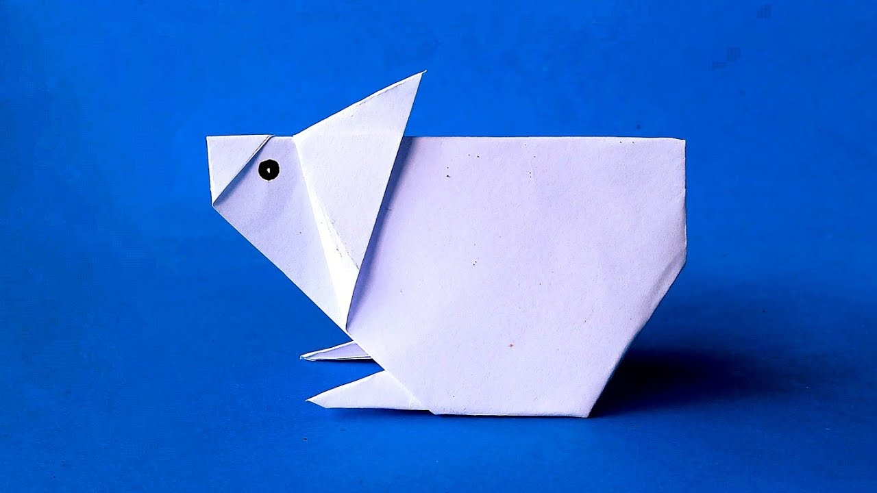 Hamster lucu dari kertas Origami hewan DIY paper craft YouTube