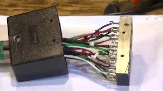 HAM RADIO : MAKING COMPLEX CABLES  #8 ONE CONNECTOR DONE