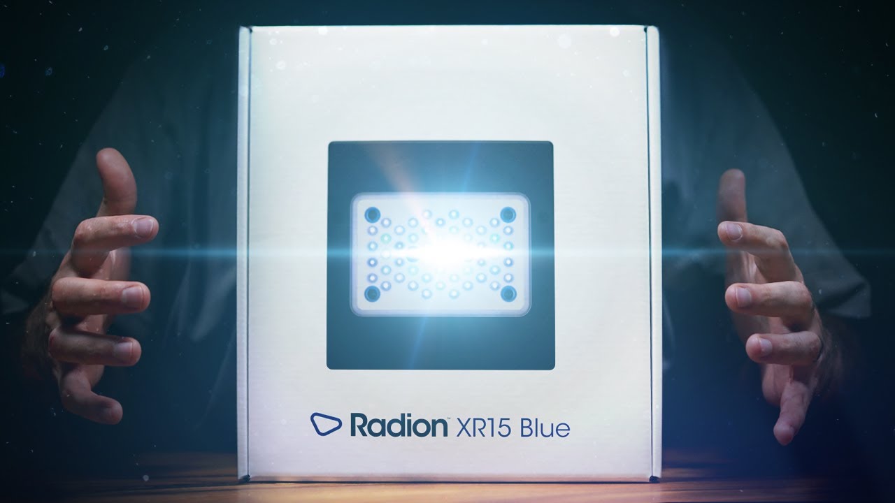 UNBOXING AND SETUP - Radion G5 XR15 BLUE from EcoTech Marine - YouTube
