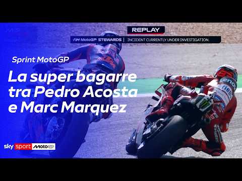 Video MotoGP, GP della Thailandia: la super bagarre di Marc Marquez e Pedro Acosta nel finale della Sprint