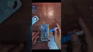 Repaste GPU nvidia quadro P620 with deep cool Z3 #gaming #pc #gpubenchmark #diy