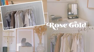 ♡ how to edit minimal+aesthetic video on capcut | rose gold filter | minimal filter | dreamyesthetic screenshot 4