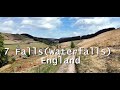 Seven Falls Tintwhistle near Glossop in the Peak District, England
