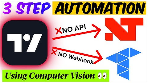 How to automate TradingView indicator to NinjaTrader (with Take profit & StopLoss) 