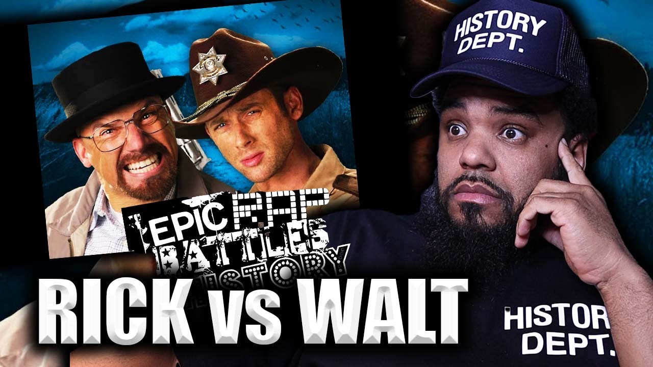 ERB - Эпические рэп-баттлы истории - Рик Граймс против Уолтера Уайта - Реакция хип-хоп-фаната
