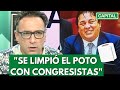 Carlos Galdós: “Richard Swing se ha limpiado el poto con los congresistas”