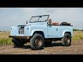 Classic Land Rover, Modern Performance - Custom Metallic Blue by HIMALAYA