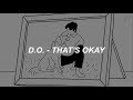 D.O. 디오 '괜찮아도 괜찮아 (That's Okay)' Easy Lyrics