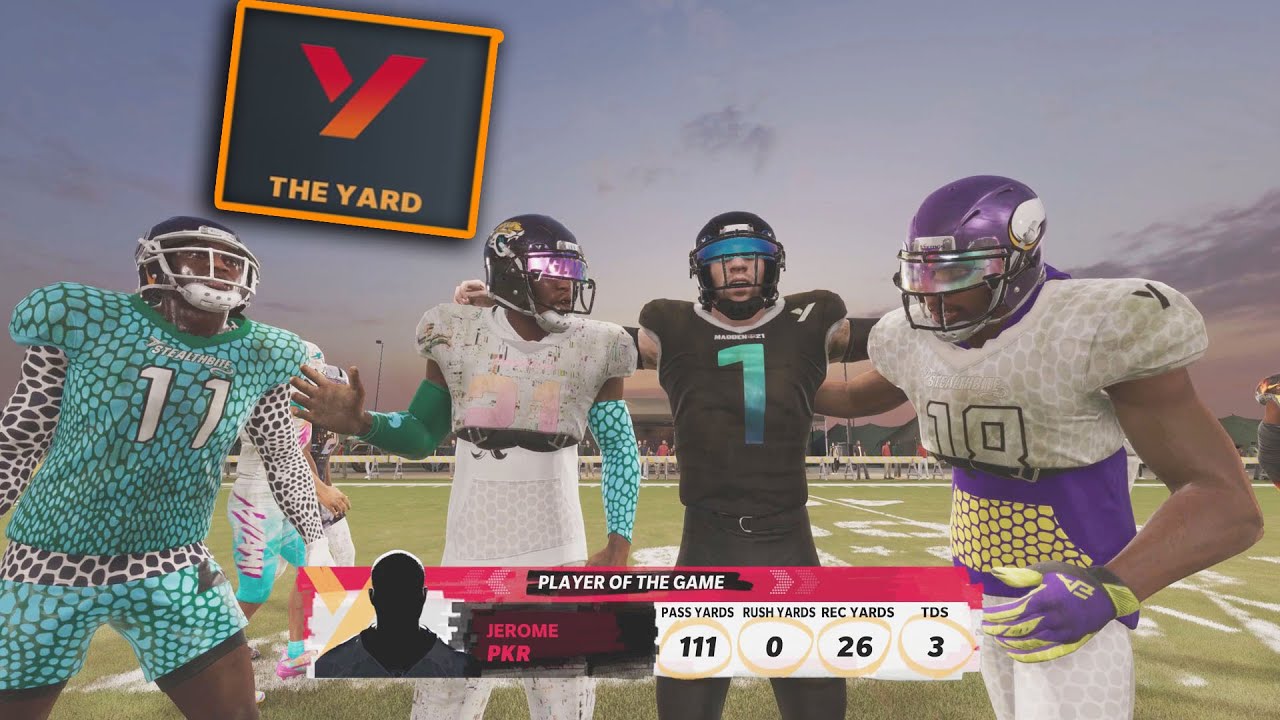Madden 21 The Yard! Creating Our Player and We Already Made The Play Of