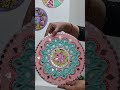 lippan art in pastel colors #trendingshorts #art #lippanartwork #craft