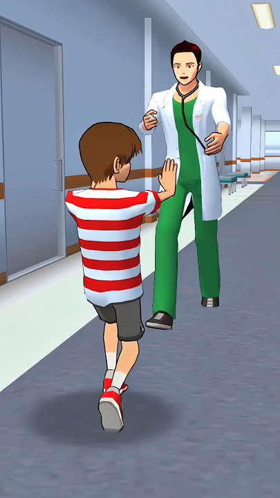 Dokter memvaksinasi Yuta 😂#shorts #sakuraschoolsimulator #shortsvideo #viral