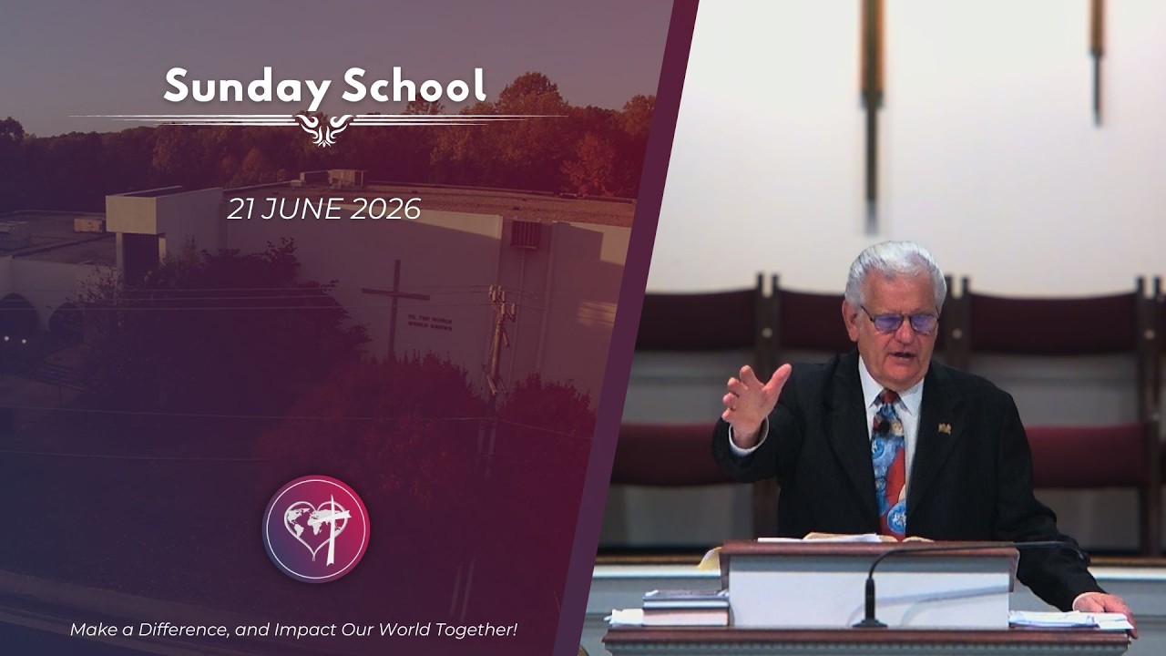 Sunday School - 21 June 2026 - CBC Service