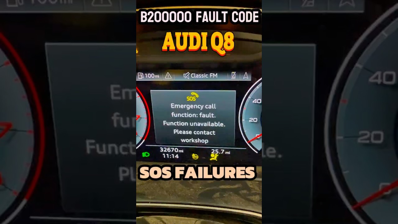Audi Q8 SCREAMED SOS 😱🔥 Until We Replaced Its Brain! (B200000 FIX) 