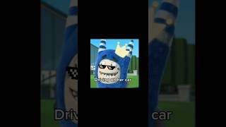 Pogo Driving On Her Car: