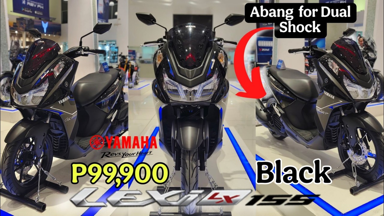 All New Yamaha LEXI 155 - May Abang for Dual Shock - same Engine of AEROX V2  Panalo ba Bumili?