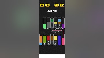 water sort puzzle level 7085