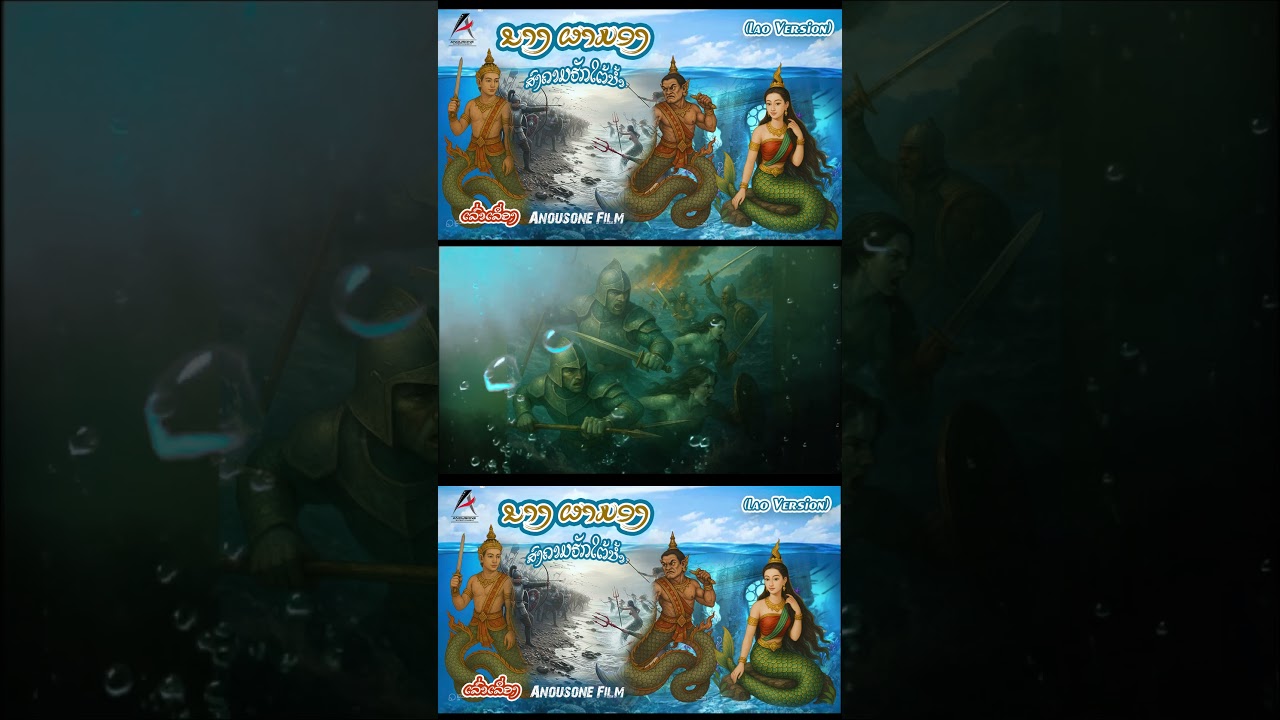 ຕຳນານເລົ່າເລຶ່ອງ: ນາງຜາມອງ  ສົງຄາມຮັກໃຕ້ນ້ຳ | Short :05