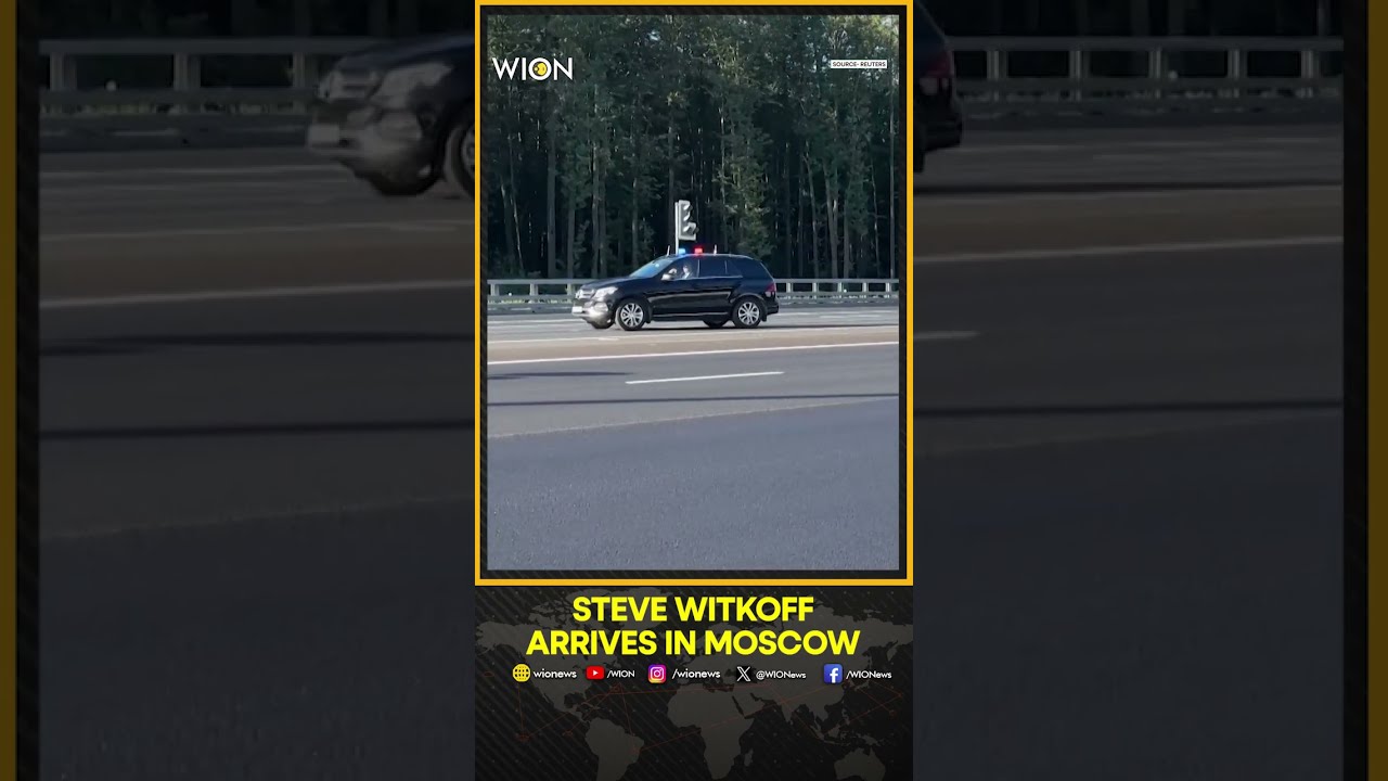 US Special Envoy Steven Witkoff Lands In Moscow For Talks WION News