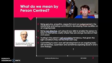 A Person Centred Model of Supervision