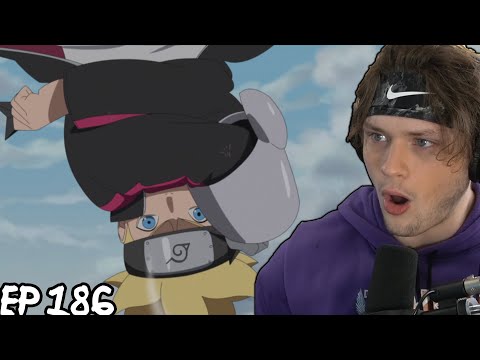 BORUTO POPPED OFF! || BORUTO VS AO! || Boruto Episode 186 REACTION!