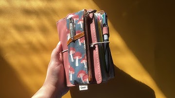 My A6 Travelers Notebook Journal/Planner System 💫 Hobonichi Techo