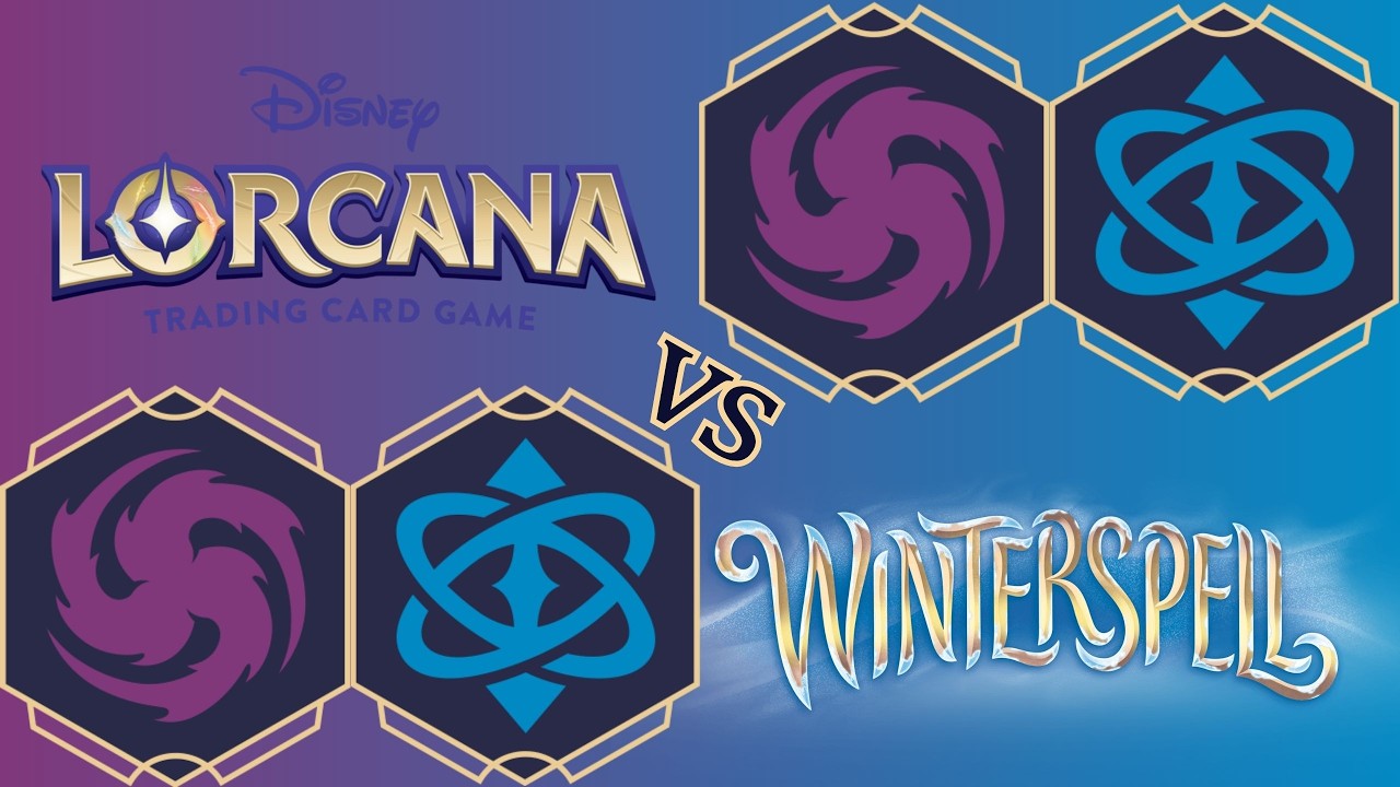 Amethyst/Sapphire Midrange Mirror R2G1 OTD (Lorcana POV Winterspell)