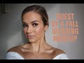 GUEST OF A FALL WEDDING MAKEUP TUTORIAL (MORPHE 35V STUNNING VIBES)