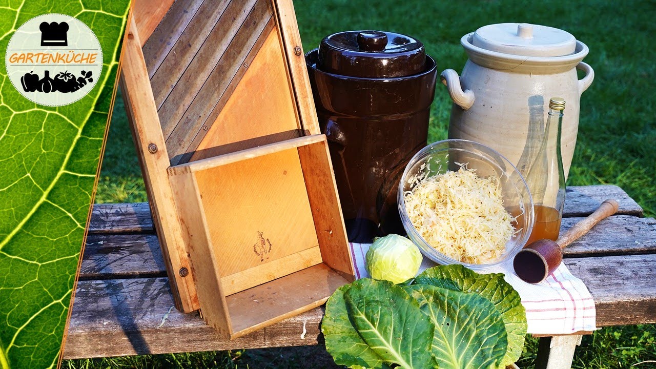Sauerkraut selber machen | Schritt für Schritt | Weißkohlernte