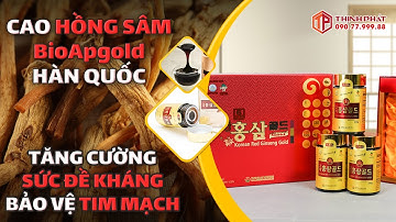 Bảo Vệ Sức Khỏe Người Cao Tuổi Với Cao Hồng Sâm Bio Apgold Hàn Quốc