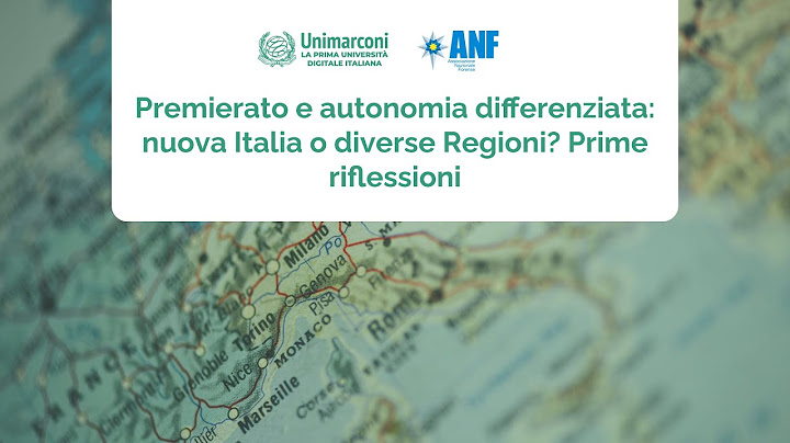 Premierato e autonomia differenziata: nuova Italia o diverse Regioni? Prime riflessioni