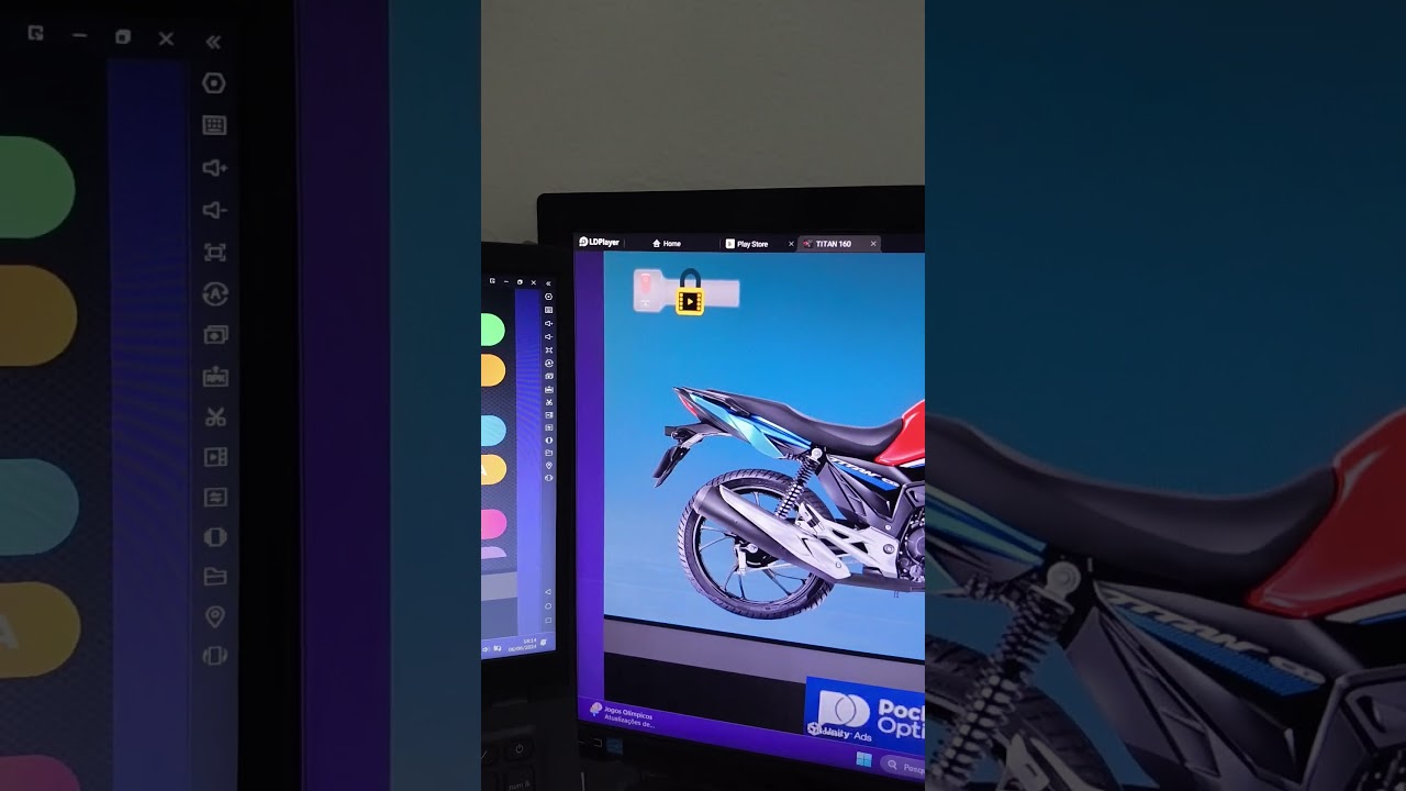 TITAN 160 customização pelo celular! 