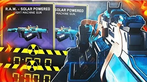 Call of duty infinite warfare Raw Class Setup with Nuke gameplay