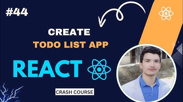 Build a Todo List App in React.js | useState Hook & CRUD Functionality