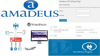 WordPress Plugin for Amadeus APIs | Amadeus WordPress plugin| Amadeus Flight Ticketing Platform screenshot 1