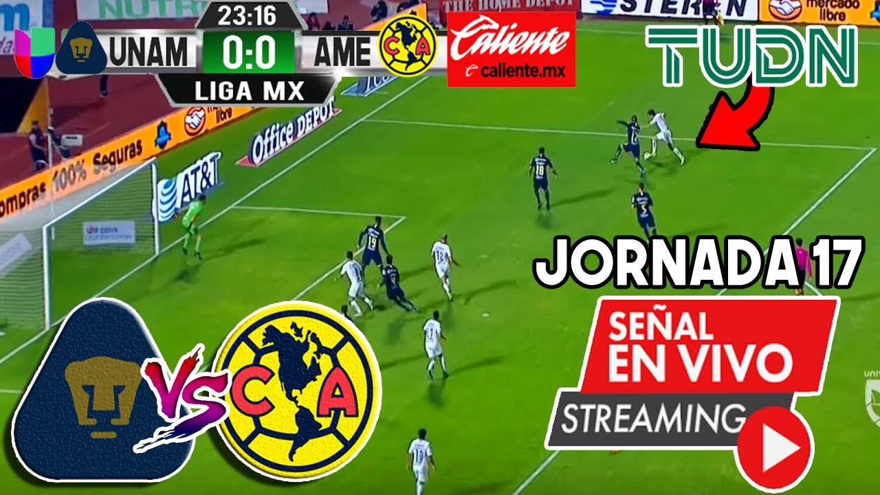 america y pumas en vivo