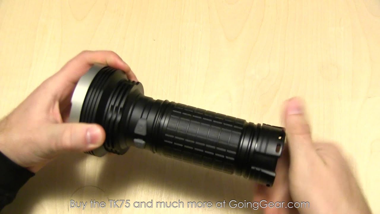 Fenix TK75 Flashlight Extended Review - YouTube