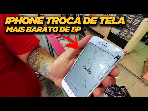 TROCA DE TELA EM IPHONES - TODOS OS MODELOS, MAIS BARATO DE SÃO PAULO! EMPÓRIO CELL SANTA IFIGÊNIA